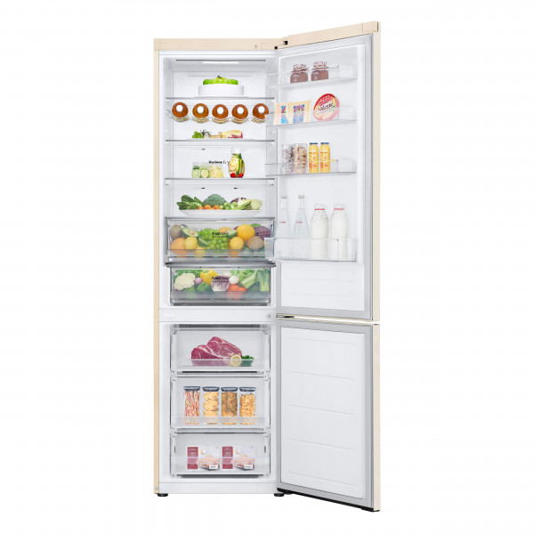 Двухкамерный холодильник LG GC-B509FEMW No Frost