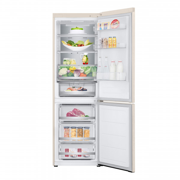 Двухкамерный холодильник LG GC-B459FEPW No Frost