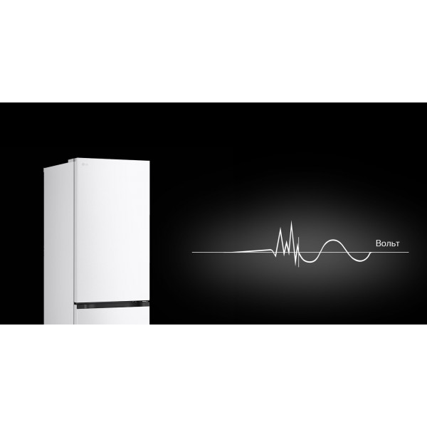 Двухкамерный холодильник LG GC-B459EQYM No Frost