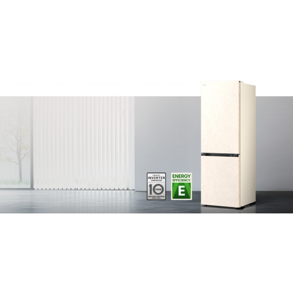 Двухкамерный холодильник LG GC-B509EESM No Frost