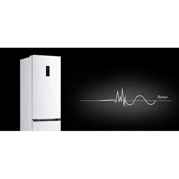 Двухкамерный холодильник LG GC-B509EQTM No Frost