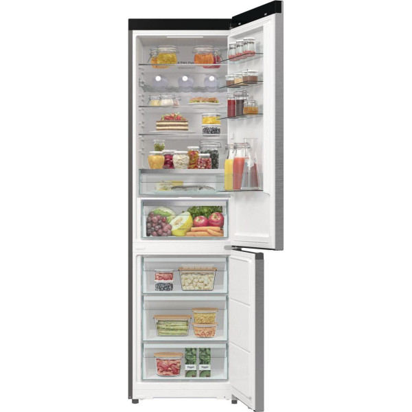 Двухкамерный холодильник Gorenje NRB620E61X4WFE No Frost инверторный