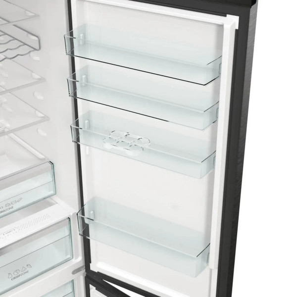 Двухкамерный холодильник Gorenje NRB620E61BX4WFE No Frost инверторный