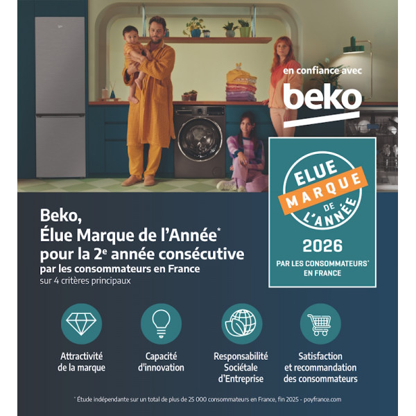 Двухкамерный холодильник Beko RCHE325K40W