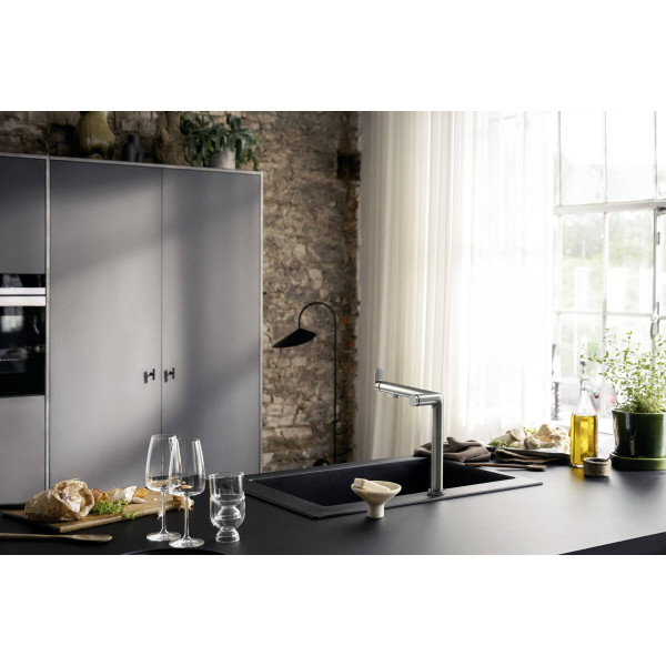 Смеситель Aqittura M91 FilterSystem 240 1jet кухонный сет с Harmony, Chrome (76802000)