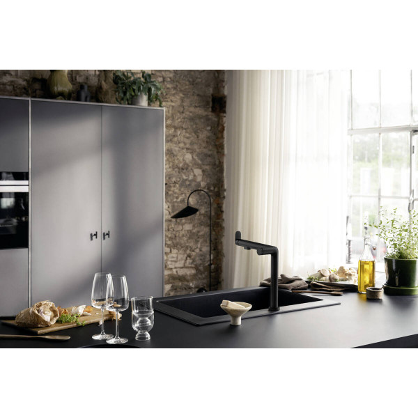 Смеситель Aqittura M91 FilterSystem 240 1jet кухонный сет с Harmony, Chrome (76802000)