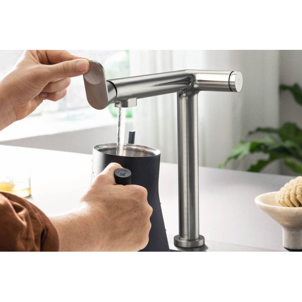 Смеситель Aqittura M91 FilterSystem 240 1jet кухонный, Stainless Steel Finish (76804800)
