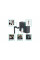 Смеситель Aqittura M91 SodaSystem 240, 1jet, кухонный сет, Matt Black (76837670)