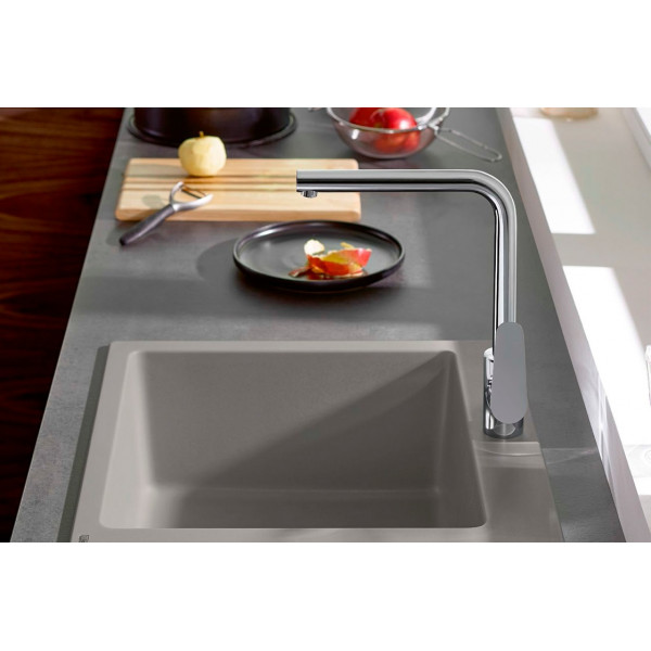 Смеситель Focus 280 EcoSmart для кухни с поворотным изливом (31827000)
