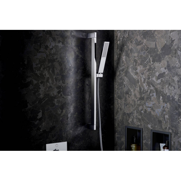 Душевой набор Hansgrohe Pulsify E 100 1jet EcoSmart 90 см, хром (24380000)
