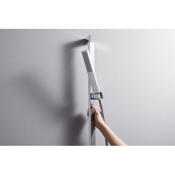 Душевой набор Hansgrohe Pulsify E 100 1jet EcoSmart+ 65 см, хром (24371000)