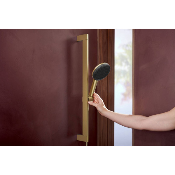 Душевой набор Hansgrohe Raindance Alive Select S 3jet EcoSmart 65 см E, бронза шлифованная (24600140)