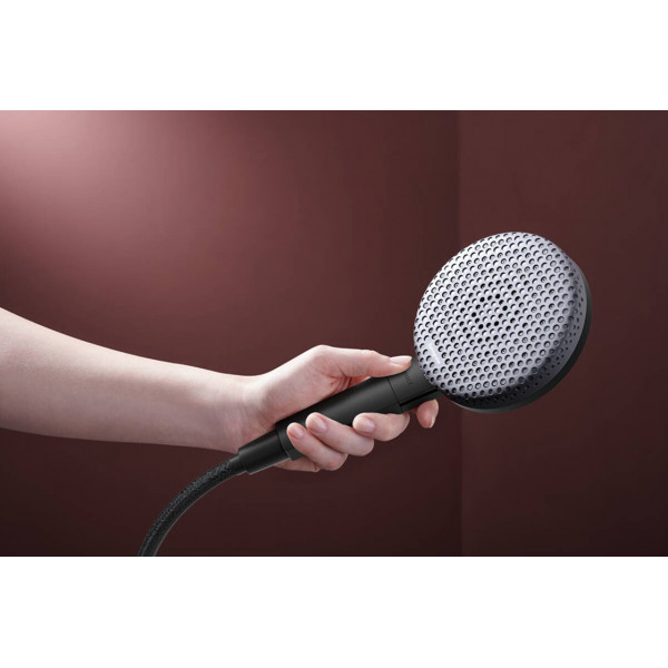 Душевой набор Hansgrohe Raindance Alive Select S 3jet EcoSmart 65 см E, черный матовый (24600670)