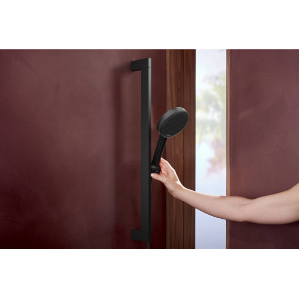 Душевой набор Hansgrohe Raindance Alive Select S 3jet EcoSmart 65 см E, черный матовый (24600670)