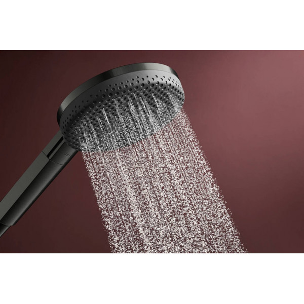 Душовий набір Hansgrohe Raindance Alive Select S 3jet EcoSmart 65 см S, чорний хром шліфований (24602340)