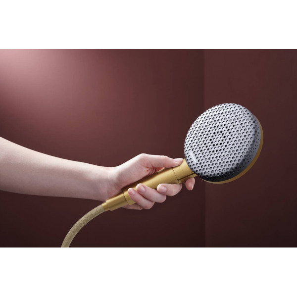 Душевой набор Hansgrohe Raindance Alive Select S 3jet EcoSmart 65 см S, бронза шлифованная (24602140)