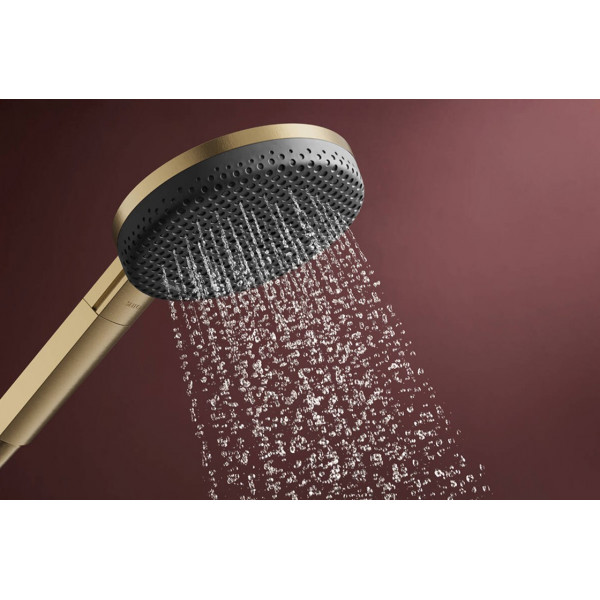 Душовий набір Hansgrohe Raindance Alive Select S 3jet EcoSmart 90 см S, бронза шліфована (24603140)