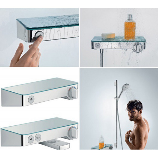Термостат Hansgrohe ShowerTablet Select 300 мм для ванны, хром (13151000)