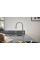 Смеситель Hansgrohe Talis 210 2jet кухонный с выдвижным изливом Sbox, черный хром шлифованный (72801340)