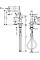Смеситель Hansgrohe Talis M54 270 1jet кухонный с выдвижным изливом, черный хром шлифованный (72808340)