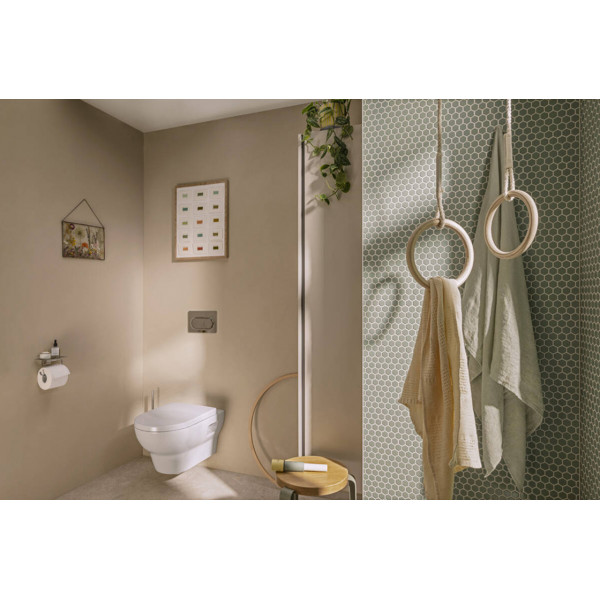 Бумагодержатель Держатель для бумаги с полкой Hansgrohe AddStoris S, хром (41789000)