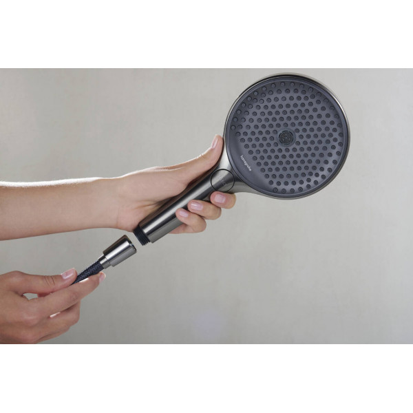Шланг для душа Hansgrohe Designflex 1,6 м, черный хром шлифованный (28260340)