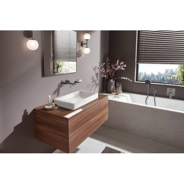 Шланг для душа Hansgrohe Isiflex`B 1,6 м, черный хром шлифованный (28276340)