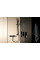 Душевая штанга Hansgrohe Pulsify S 90 см с шлангом 160 см, черный матовый (24401670)