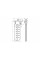 Шланг для лейки Hansgrohe SBox Oval 145 мм врезной в борт ванны, бронза шлифованная (28020140)