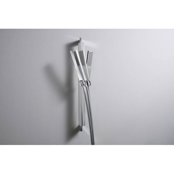 Душевая штанга Hansgrohe Unica E Puro 65 см со шлангом 160 см, хром (24404000)