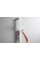 Душевая штанга Hansgrohe Unica S Puro 65 см с шлангом 160 см, белый матовый (24402700)