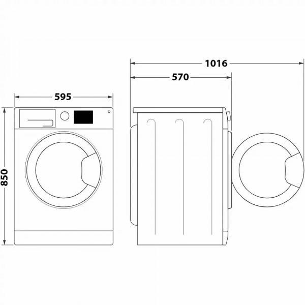 Стирально-сушильная машина Whirlpool FFWD8649BVUA