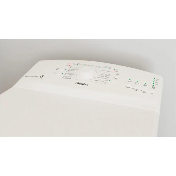 Пральна машина з вертикальним завантаженням Whirlpool TDLR6040LEU/N