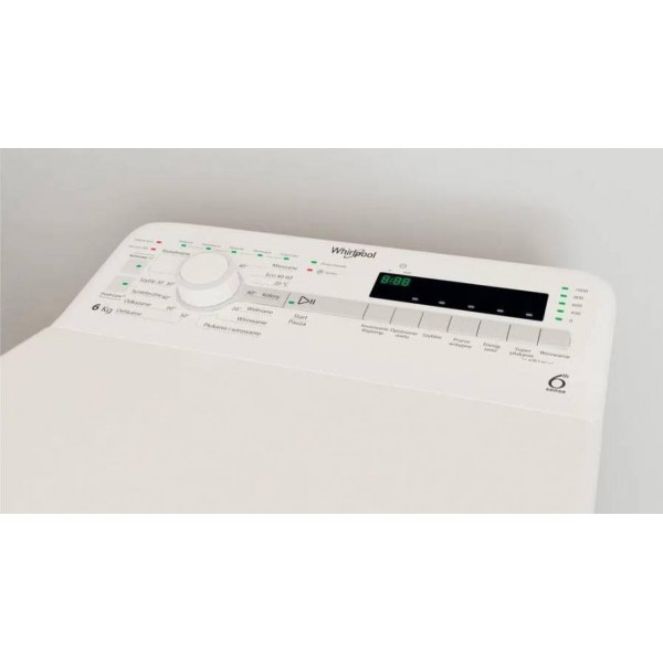 Стиральная машина с вертикальной загрузкой Whirlpool TDLR6040SEU/N