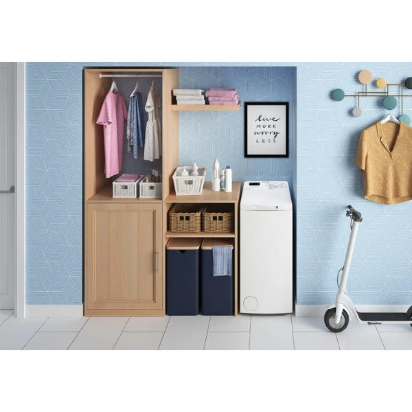 Стиральная машина с вертикальной загрузкой Indesit BTWS50400EU/N
