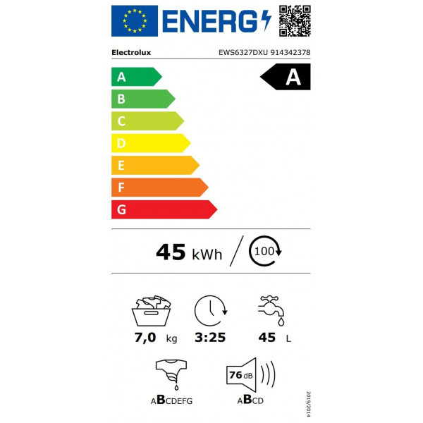 Стиральная машина Electrolux EWS6327DXU