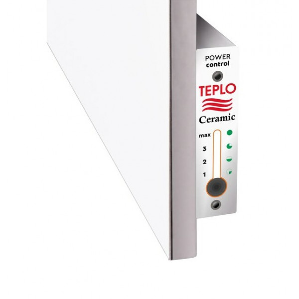 Керамический полотенцесушитель Teploceramic TCМТ-T-250-WHITE