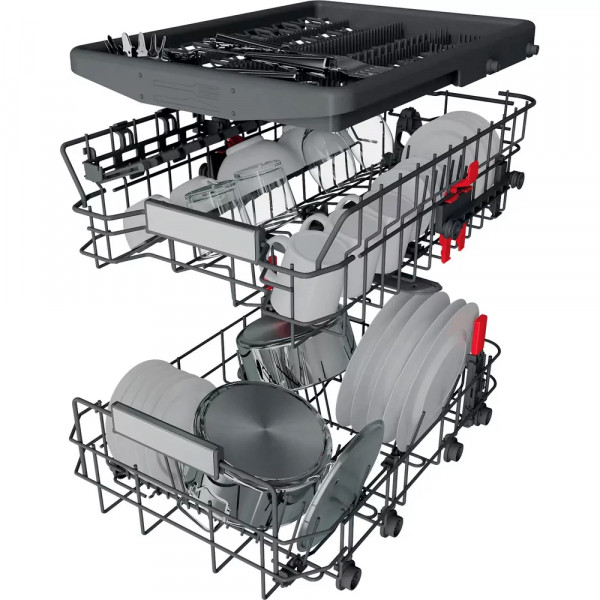 Вбудована посудомийна машина Whirlpool WSIO3O34PFEX