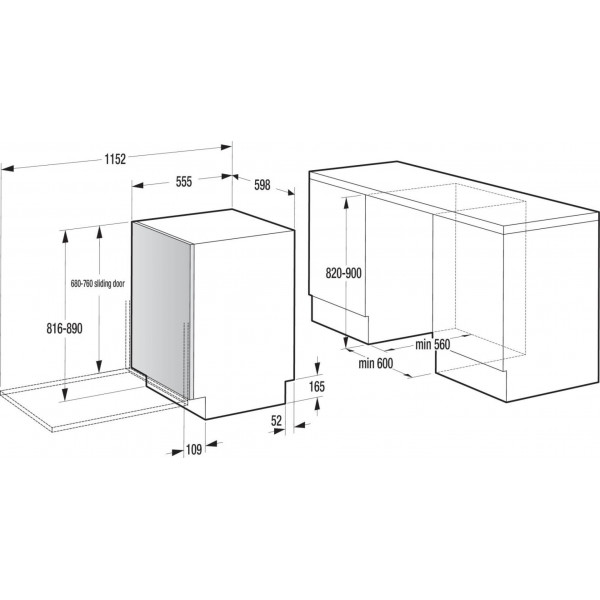 Посудомийна машина Gorenje GV673A65