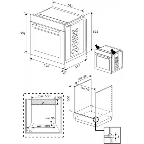 Электрический духовой шкаф Beko BBIMM13400XCSW