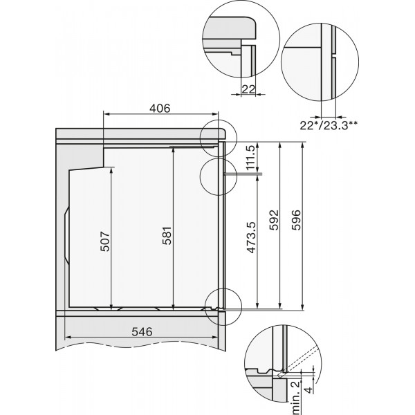 Електрична духова шафа Miele 22246504UA