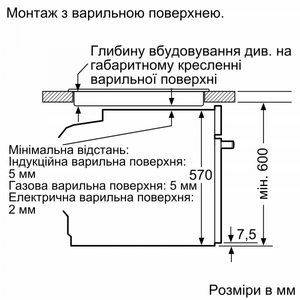 Електрична духова шафа Bosch HJG852YS0