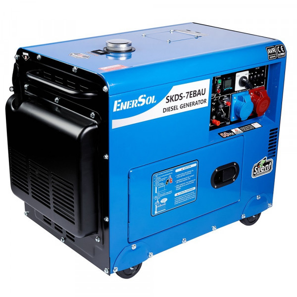 Дизельный генератор Дизельный генератор EnerSol SKDS-7EBAU