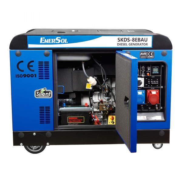 Дизельный генератор Дизельный генератор EnerSol SKDS-8EBAU