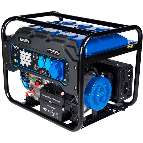 Комбинированный генератор Газобензиновый генератор EnerSol EPG-5500SEL LPG