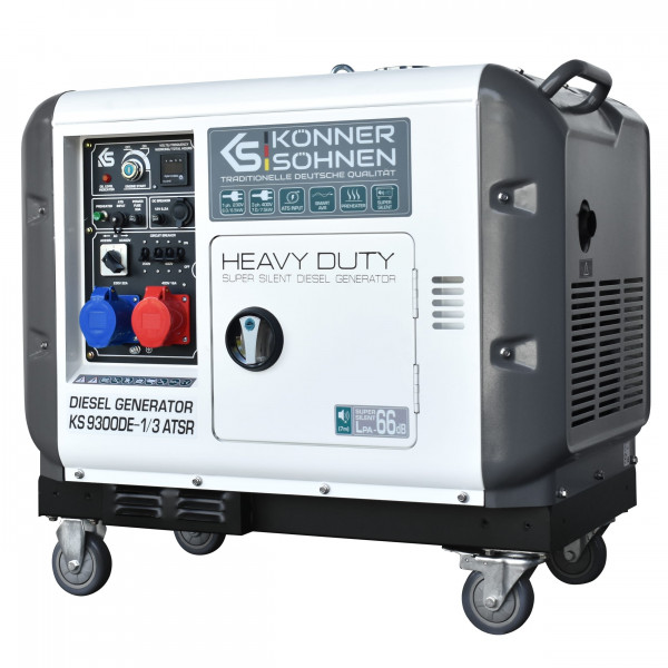 Дизельный генератор Дизельный генератор Könner & Söhnen KS 9300DE-1/3 ATSR
