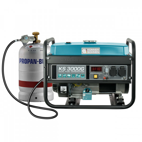 Комбинированный генератор Газобензиновый генератор Könner & Söhnen KS 3000G LPG