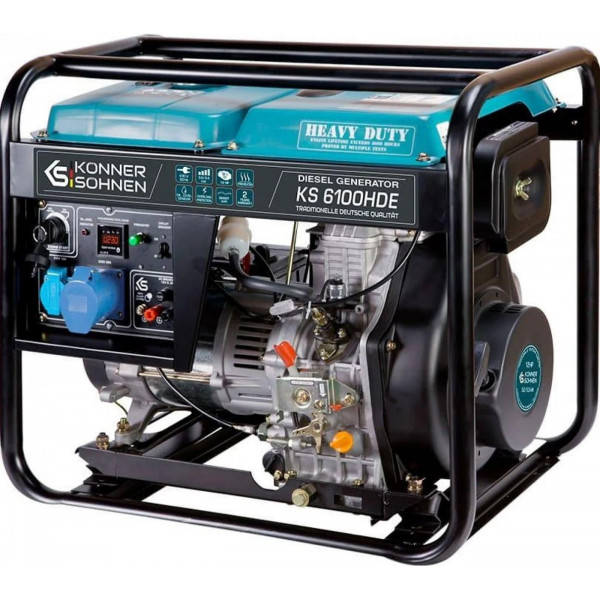 Дизельный генератор Дизельный генератор Könner & Söhnen KS 6100HDE (EURO V)