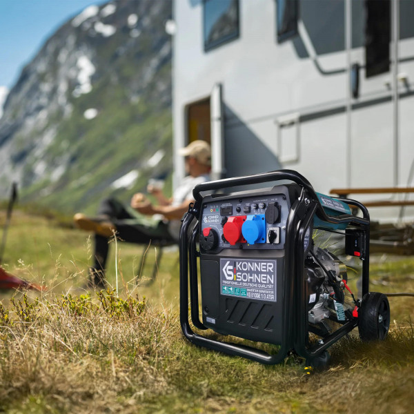 Инверторный генератор Инверторный генератор Könner & Söhnen KS 8100iE 1/3 ATSR