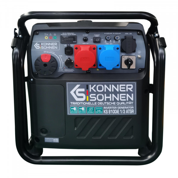 Инверторный генератор Инверторный генератор Könner & Söhnen KS 8100iE 1/3 ATSR